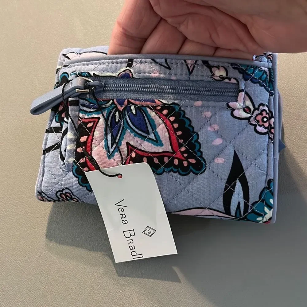 Vera Bradley RFID Riley compact wallet - Picture 2 of 7